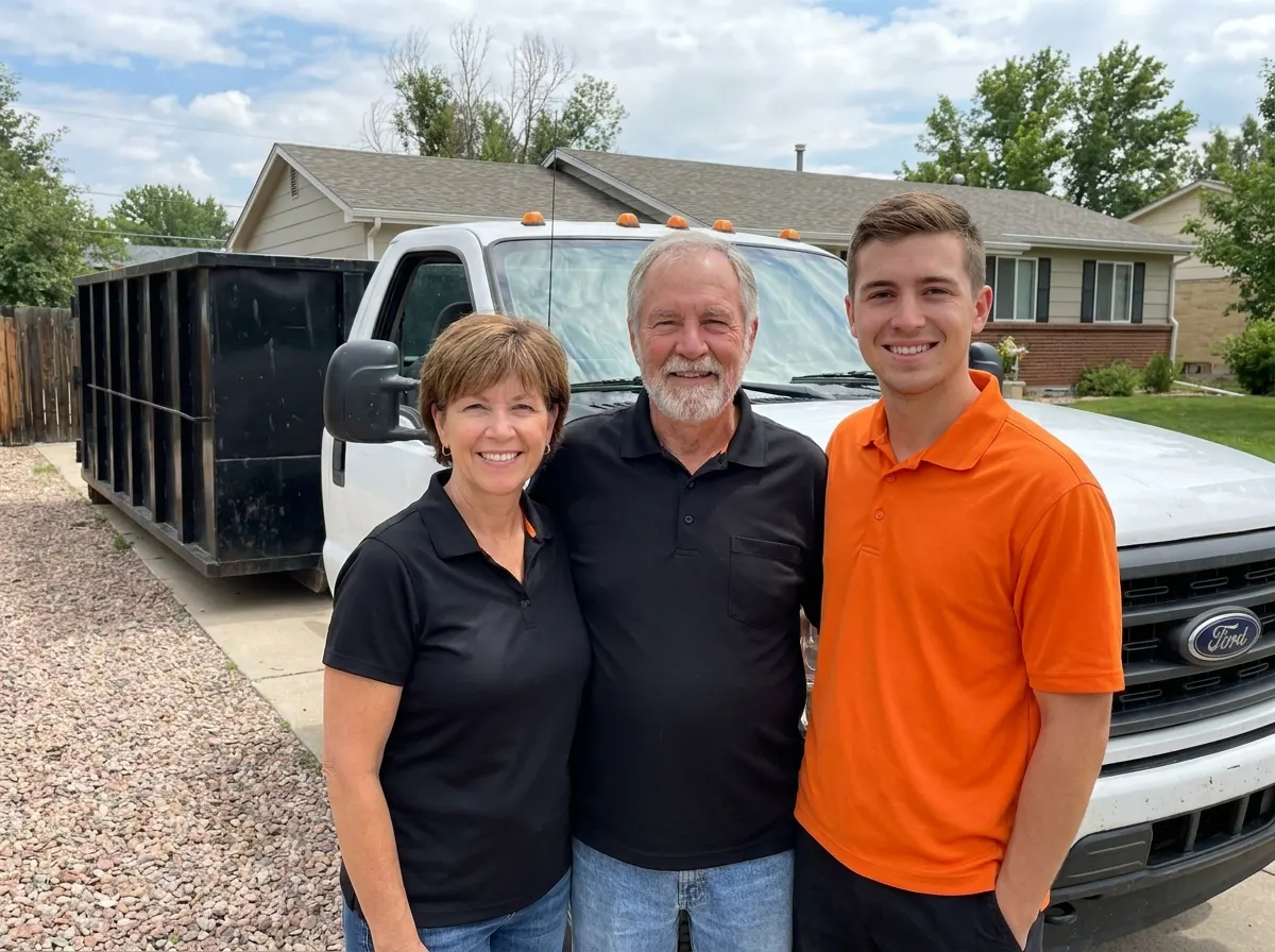 Homefront Dumpster Rental dumpster rental team in Loveland, CO